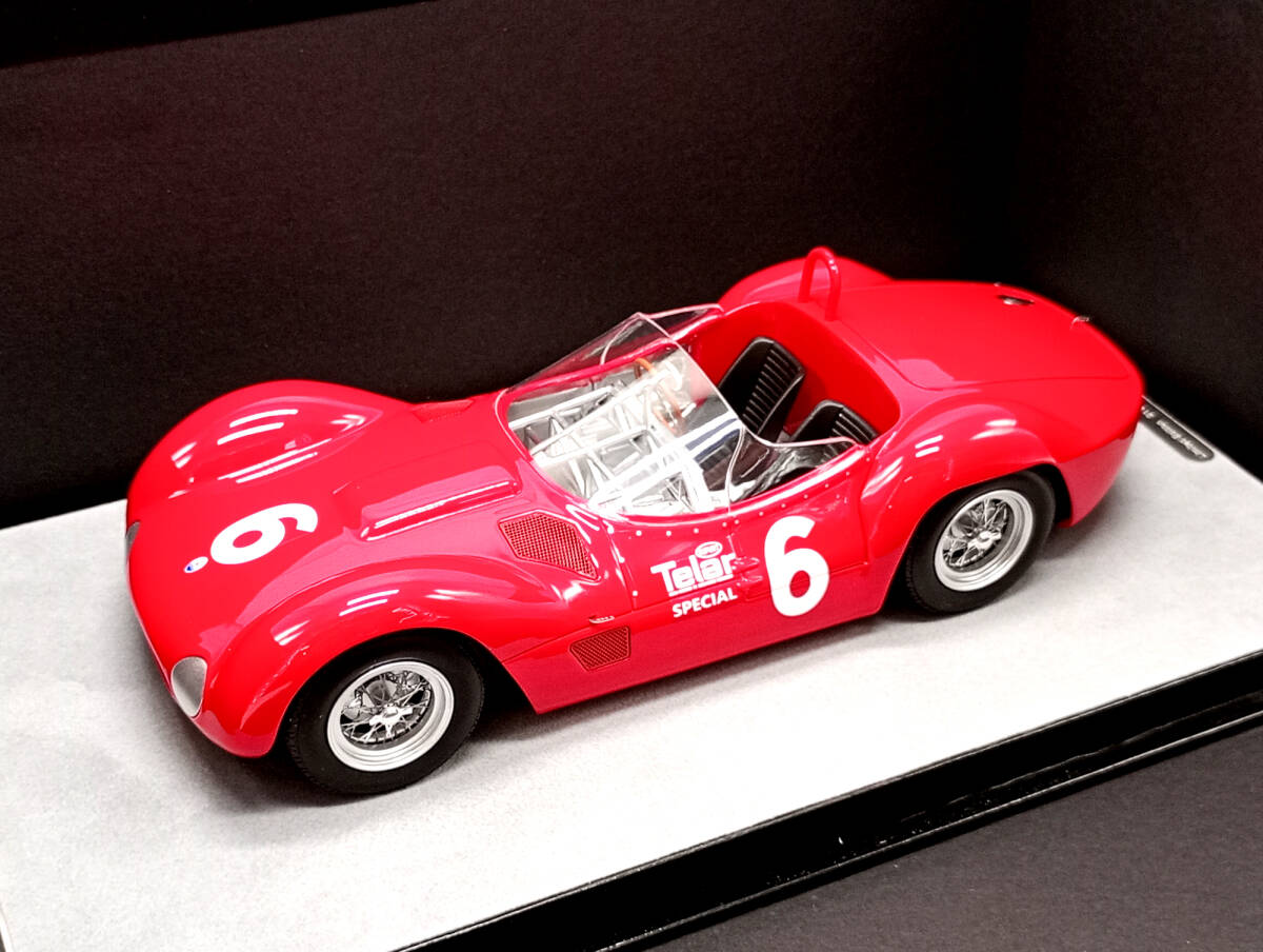 テクノモデル 1/18 マセラティ TIPO 61 バードケージ #6 メドウ テクノモデル 1/18 マセラティ TIPO 61 バードケージ #6 メドウ