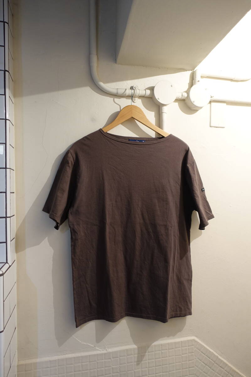 セントジェームス　ボートネック　Tシャツ　カットソー　チャコールグレー　サイズL