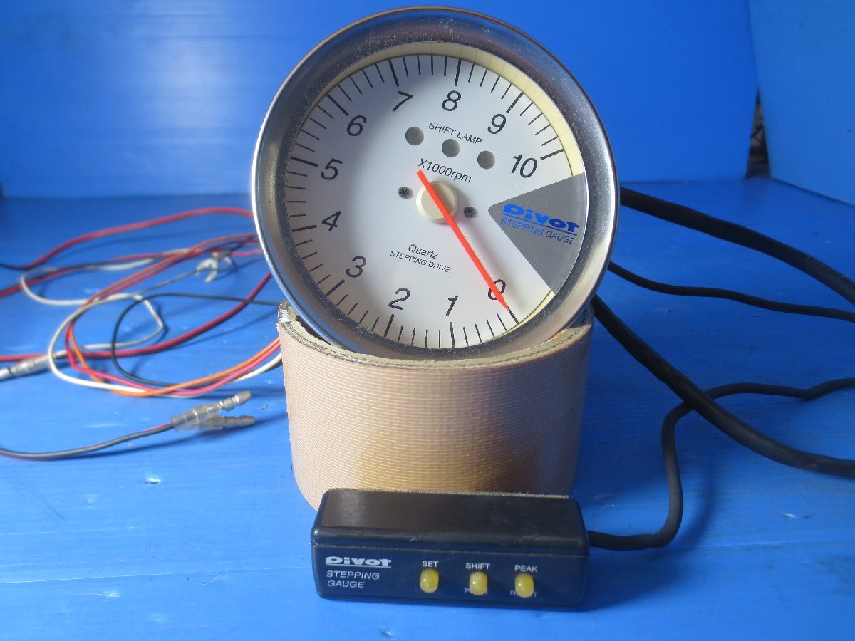 I Pivot STEPPING GAUGE タコメーター 10000rpm み 3411(タコ I Pivot STEPPING GAUGE タコメーター 10000rpm み 3411(タコ