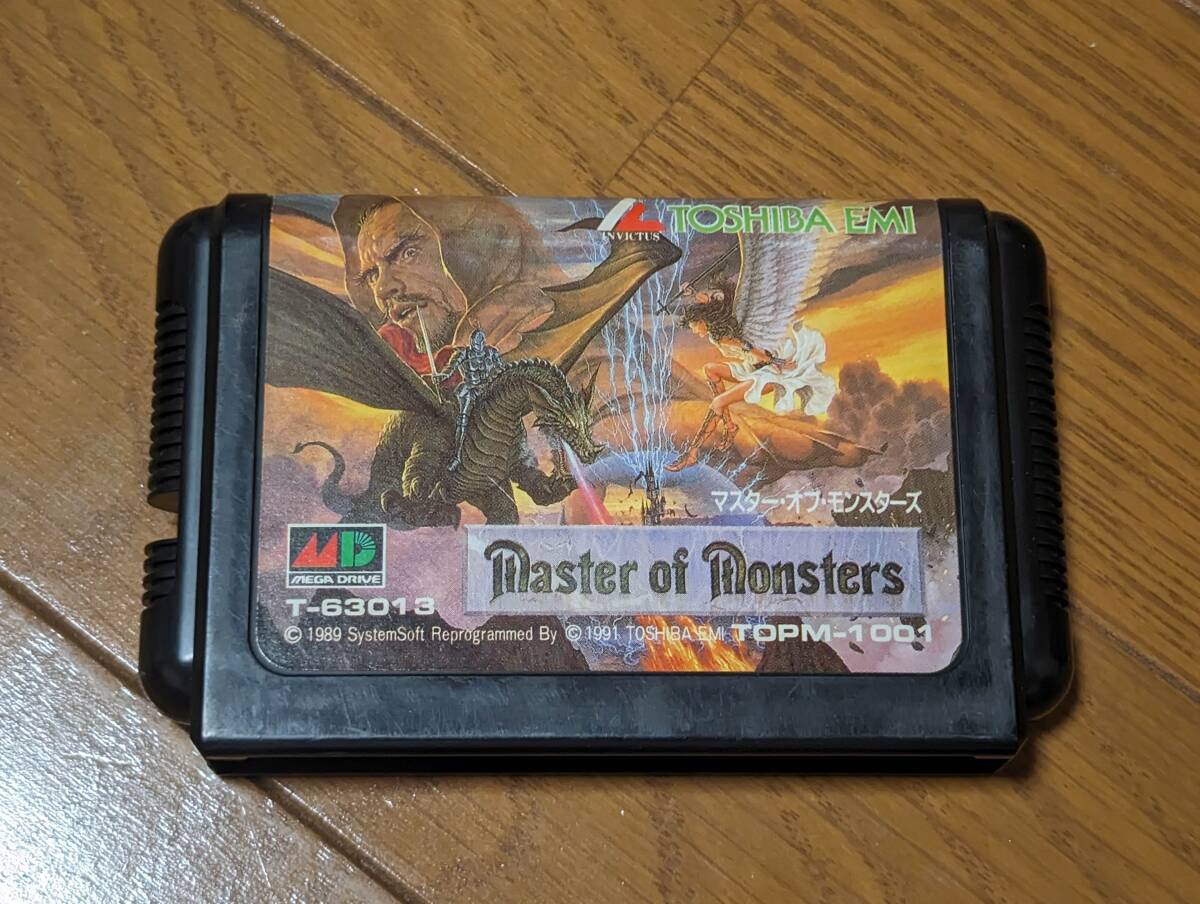 □MD□ メガドライブ 本体一式+おまけソフト15個まとめて □動作