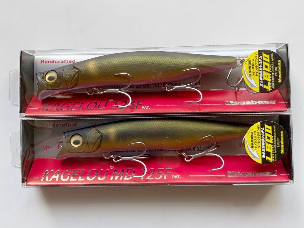 Megabass KAGELOU 124F ・MD 125F メガバス カゲロウ 124F ・MD Megabass KAGELOU 124F ・MD 125F メガバス カゲロウ 124F ・MD