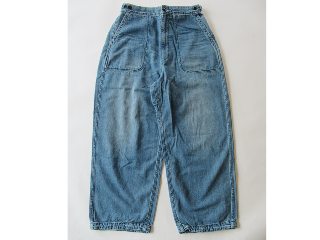 2024aw nanamica Denim Work Pants サイズ30 インディゴブリーチ 2024aw nanamica Denim Work Pants サイズ30 インディゴブリーチ