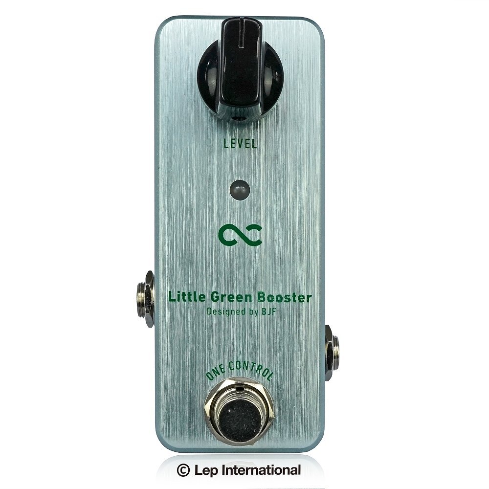 最落無し! One Control　Little Green Booster　/ a46197　Granith Grey Boosterをエレガンストーンにモディファイしたペダル　1円