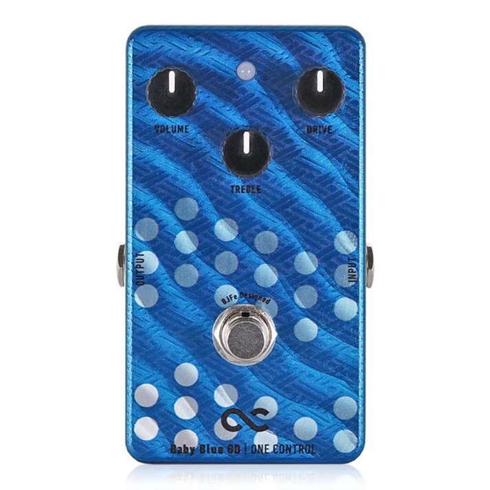 最落無し! One Control　Baby Blue OD　/ a46249　伝説のサウンド復活！BJFe Baby Blue ODのワンコンバージョン! オーバードライブ 1円