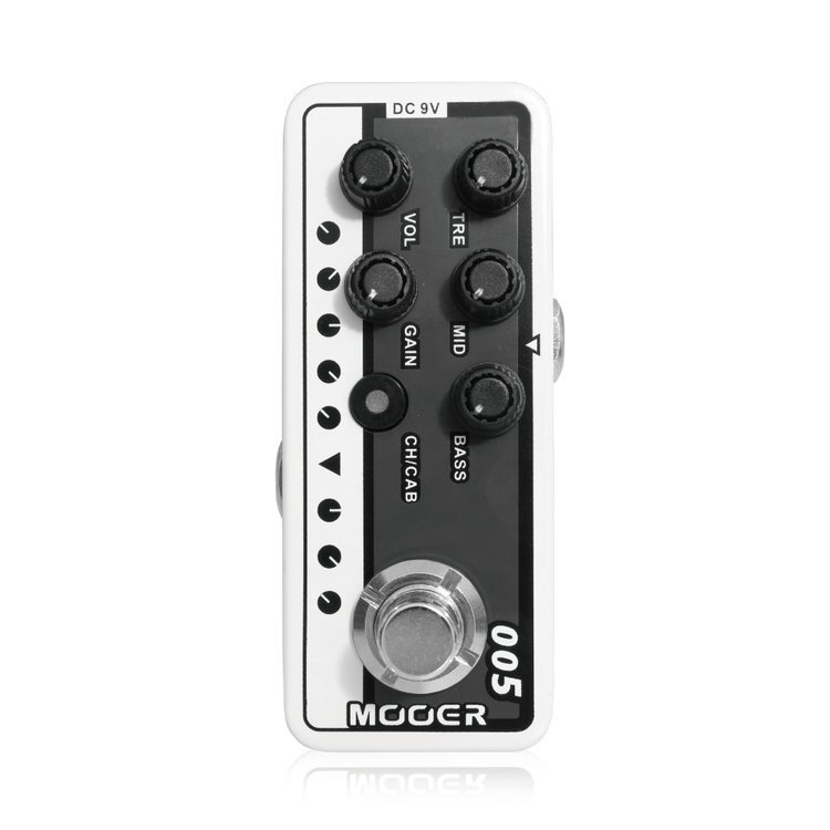 最落無し! Mooer　Micro Preamp 005　/ a46239　エディの名を冠する名アンプサウンドを再現！　1円