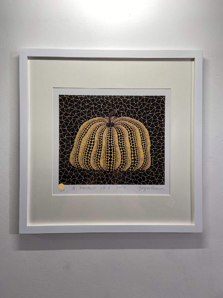 Yahoo!オークション - 草間彌生 かぼちゃ 2004年 A Pumpkin (yB Yahoo!オークション - 草間彌生 かぼちゃ 2004年 A Pumpkin (yB