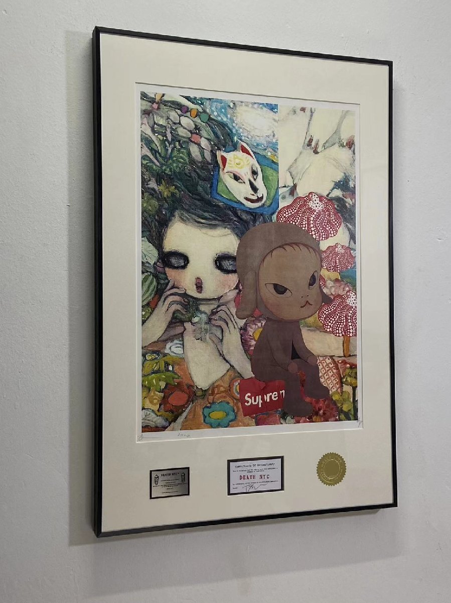 death nyc世界限定100枚 奈良美智草間彌生かぼちゃ