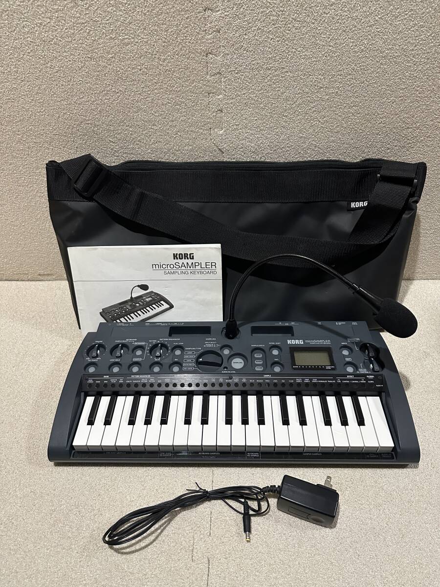 KORG コルグ microSAMPLER MS1 マイクロサンプラー 付属品有り