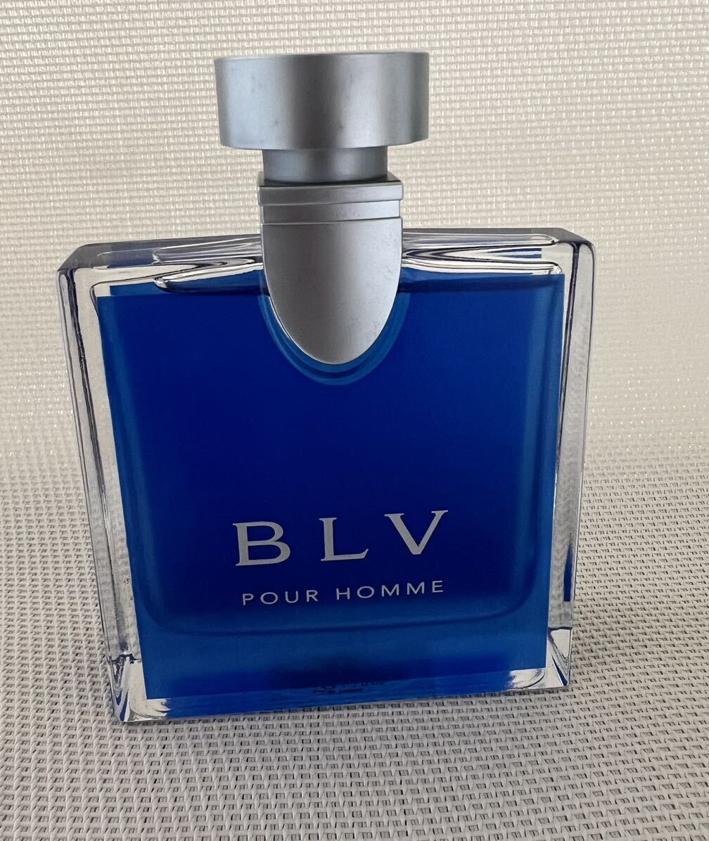 【ほぼ満量】ブルガリ BVLGARI オードトワレ BLV ブルー プールオム 50ml