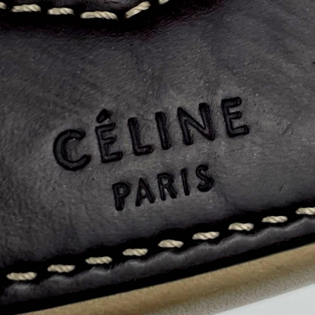 希少】CELINE セリーヌ ショルダーバッグ トロッター スモール 希少】CELINE セリーヌ ショルダーバッグ トロッター スモール