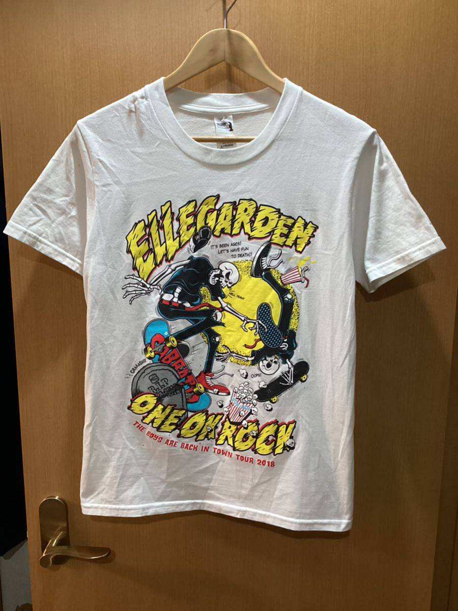 ELLEGARDEN ONE OK ROCK 2018 コラボ Tシャツ S エルレガーデン ELLEGARDEN ONE OK ROCK 2018 コラボ Tシャツ S エルレガーデン