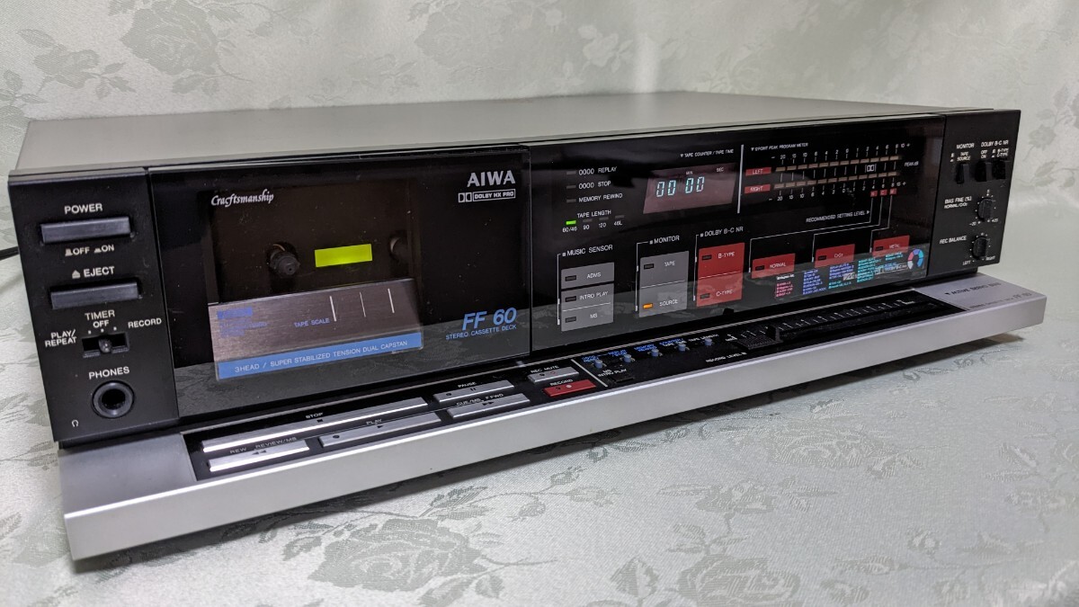 AIWA カセットデッキ FF-B AIWA AD-FF60Bの仕様 アイワ