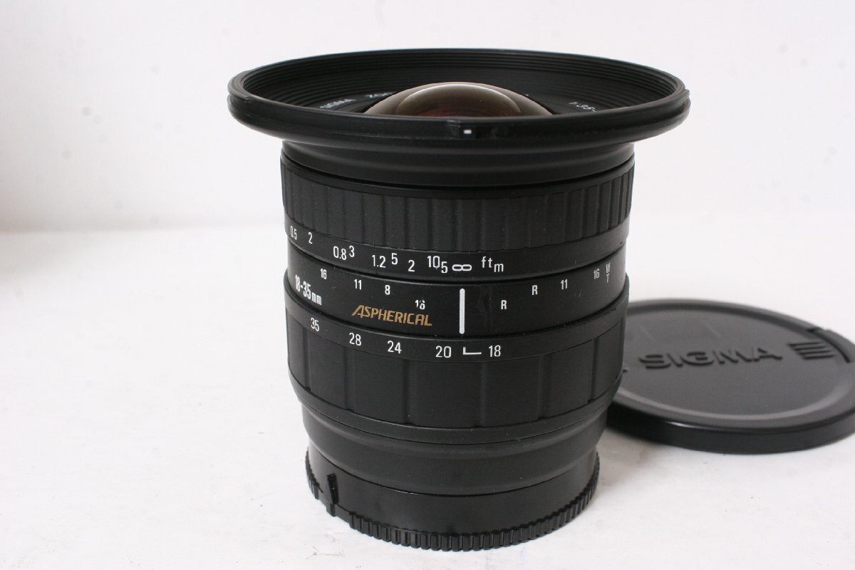 ★1円～中古品★SIGMA・シグマ AF18-35mmF3.5-4.5(ミノルタαマウント)！
