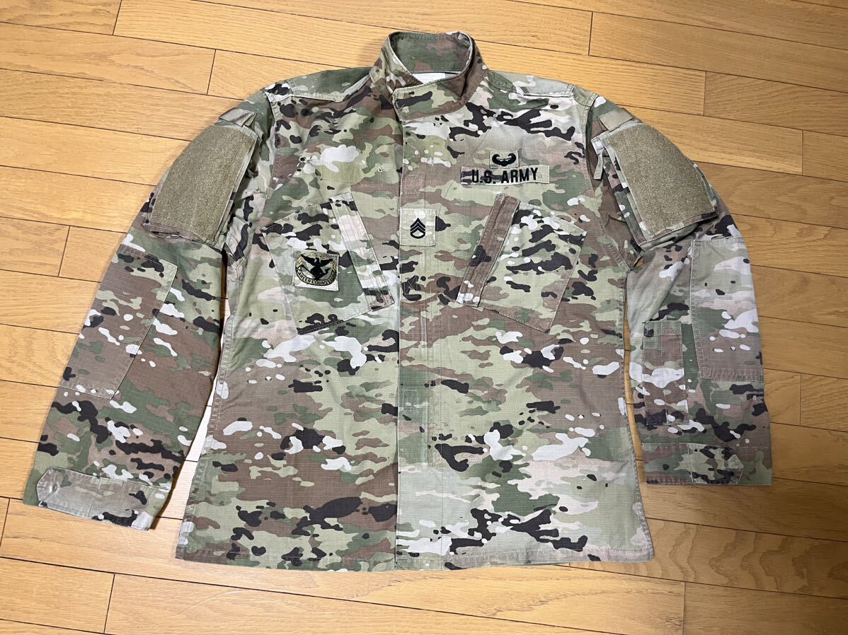 中古 米軍実物 ACU マルチカム M/Rサイズ 迷彩服 BDU ジャケット 中古 米軍実物 ACU マルチカム M/Rサイズ 迷彩服 BDU ジャケット