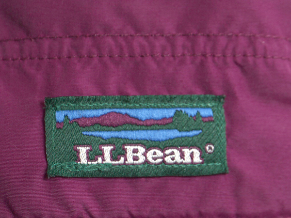 90s USA制 エルエルビーン ナイロン アノラック パーカー ジャケット レディース M オールド LLBEAN ブルゾン ハーフジップ プルオーバー