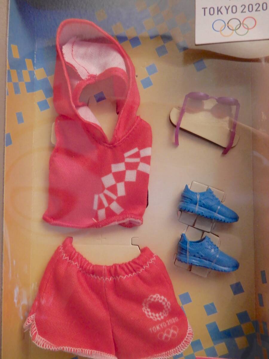 [USA отправка *Barbie* Barbie * европейская одежда комплект ]2020 год Tokyo Olympic * кукла * мода / Uni ферма * нераспечатанный товар *4 вид 
