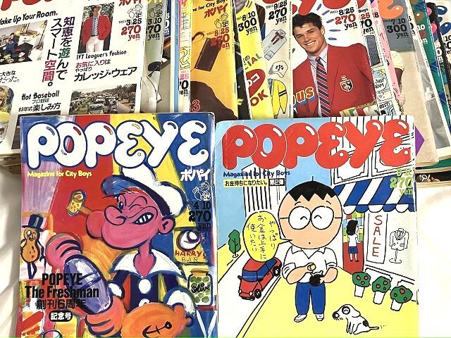 Yahoo!オークション - 雑誌 POPEYE ポパイ 1983年 No142~165 24 Yahoo!オークション - 雑誌 POPEYE ポパイ 1983年 No142~165 24