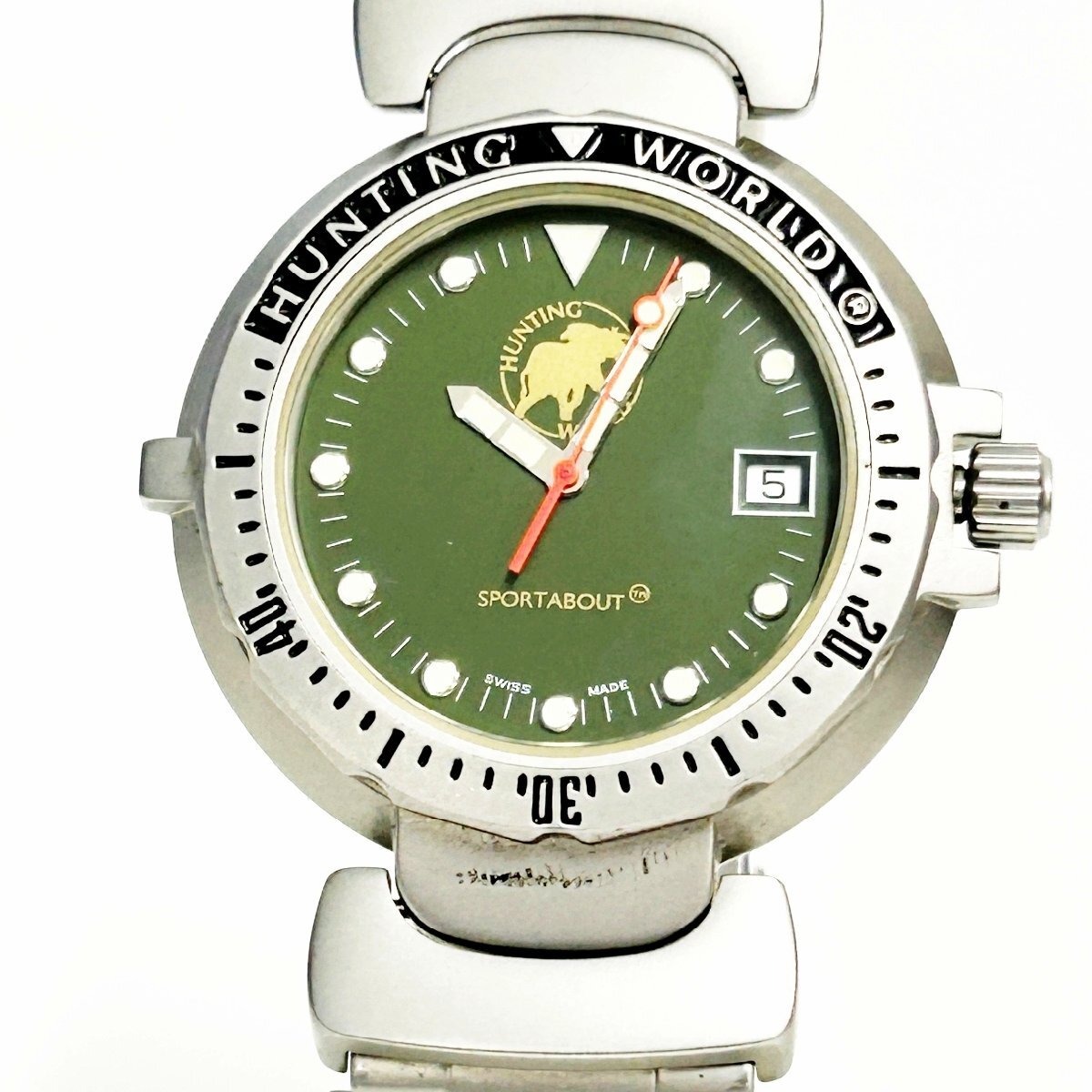 HUNTING WORLD腕時計 HUNTING WORLD ハンティングワールド 腕時計 クォーツ - メルカリ