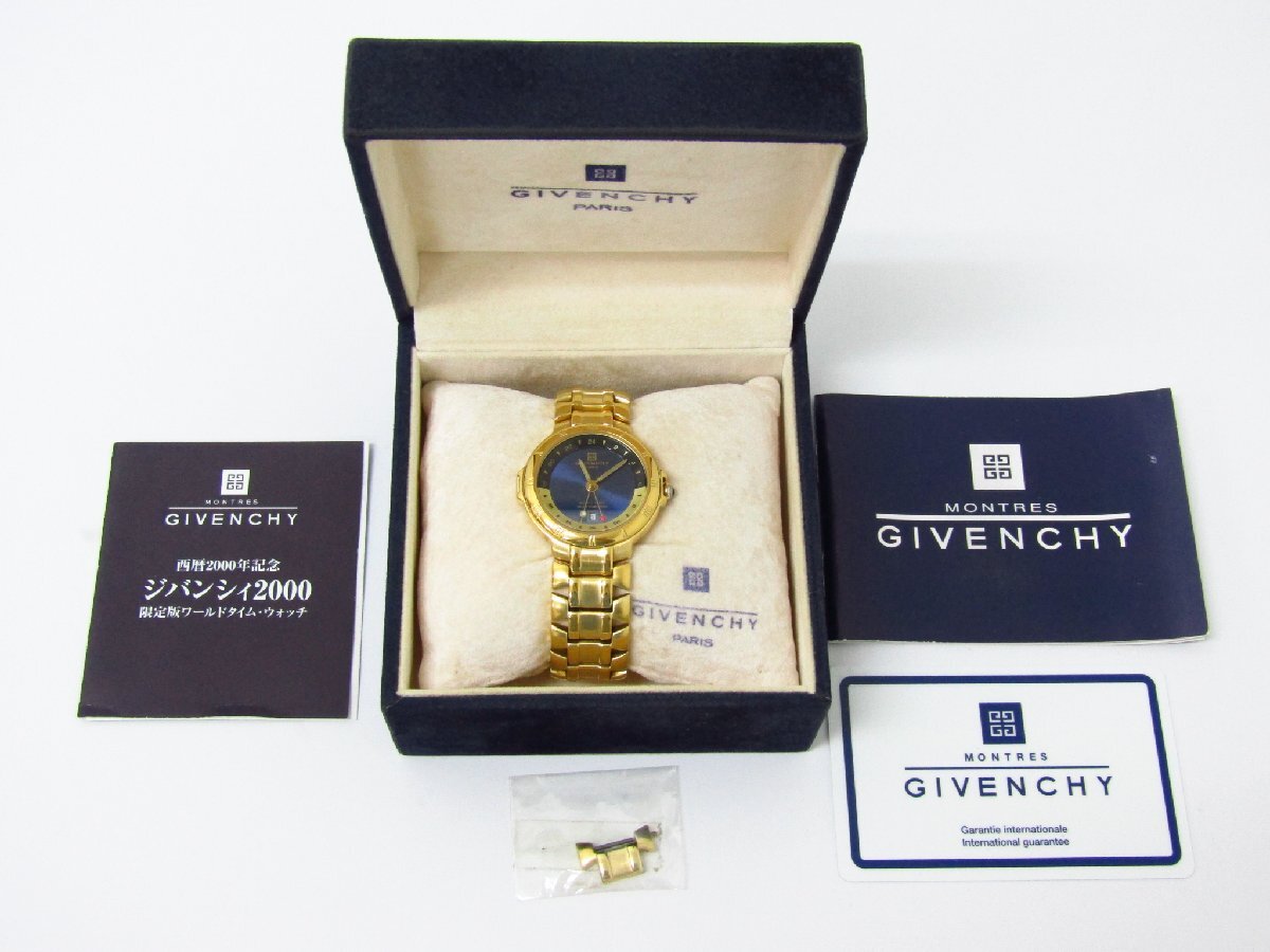 GIVENCHY ジバンシィ MILLESIME 2000 西暦2000年記念モデル REG GIVENCHY ジバンシィ MILLESIME 2000 西暦2000年記念モデル REG
