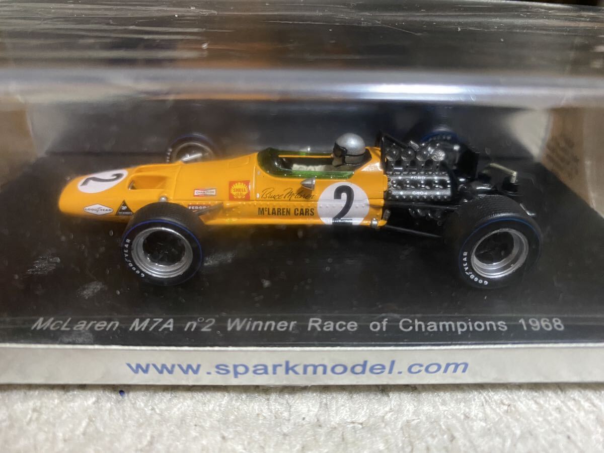 Yahoo!オークション - Sparkmodel「1/43 McLaren M7A №2 Winner Yahoo!オークション - Sparkmodel「1/43 McLaren M7A №2 Winner