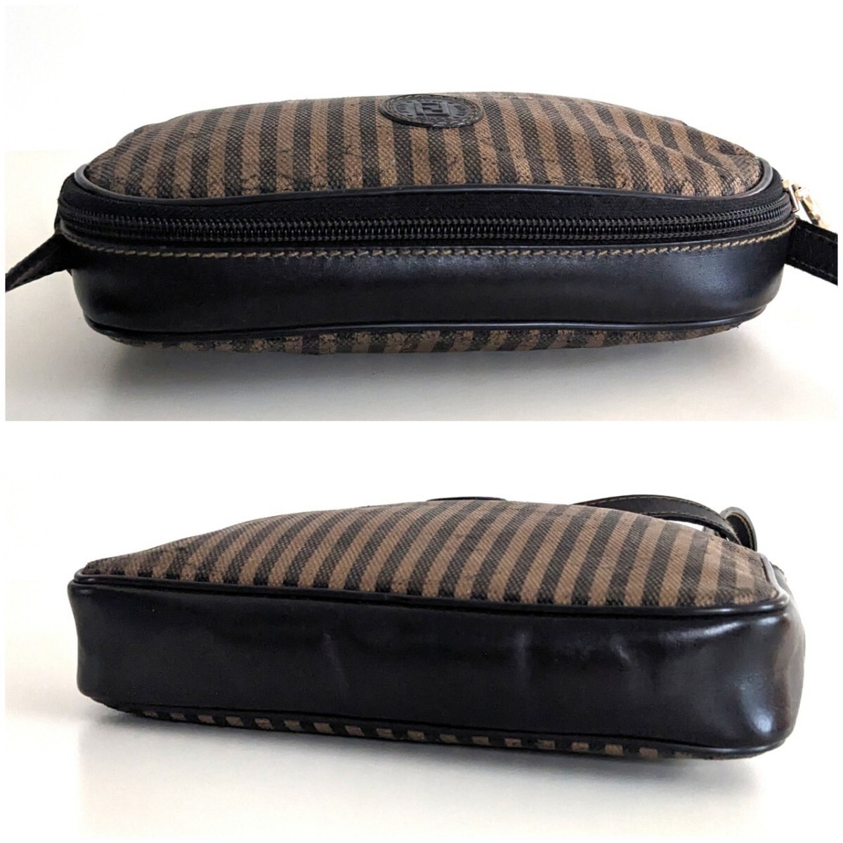 FENDI オールドフェンディ ペカン 柄 ヴィンテージ 斜め掛け FENDI オールドフェンディ ペカン 柄 ヴィンテージ 斜め掛け