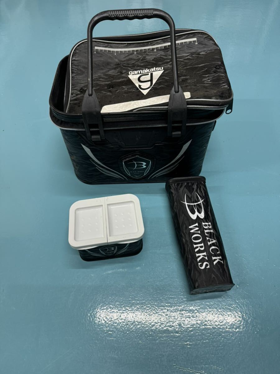 がまかつ ハードバッカン36 BLACK WORKS