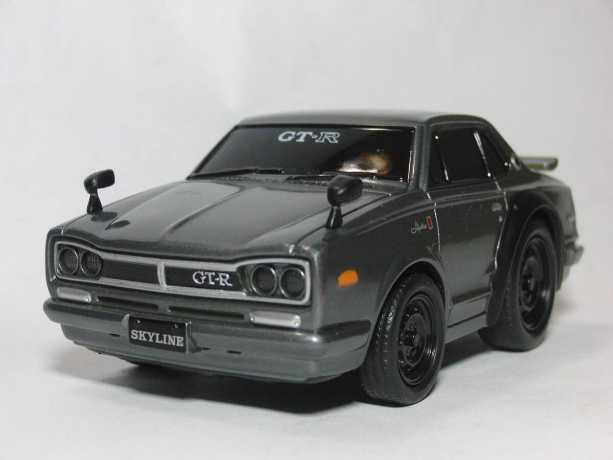  gun металлик # Ниссан GT-R Hakoska Nissan Skyline # @car110 Drive Town pull-back машина миникар 