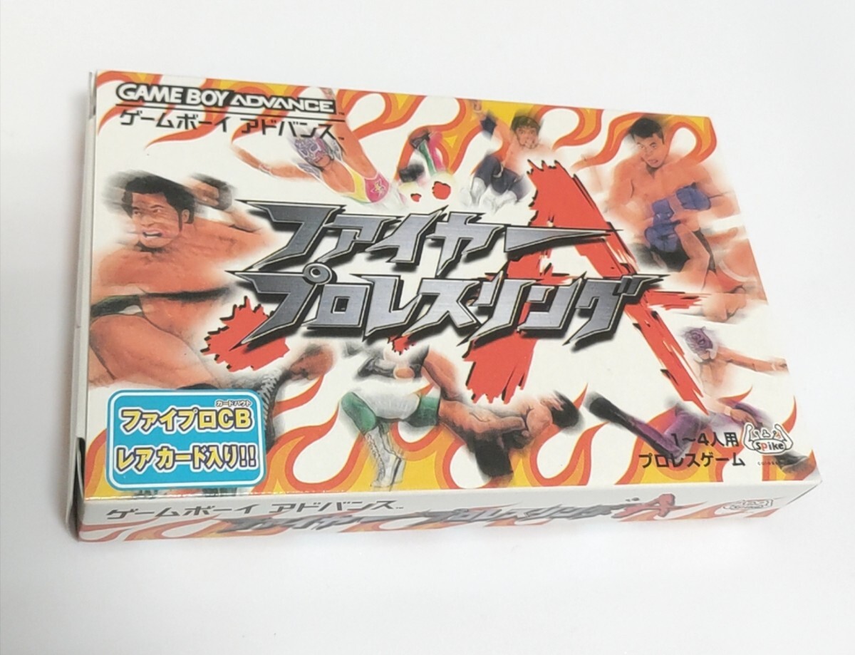 新品未開封　GBA　ファイヤープロレスリングA ゲームボーイアドバンス