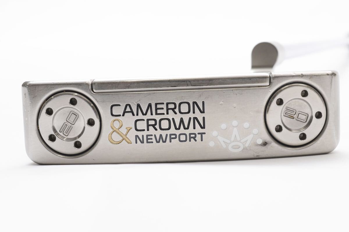 スコッティキャメロン キャメロン＆クラウン ニューポートパター　33インチ送料込み