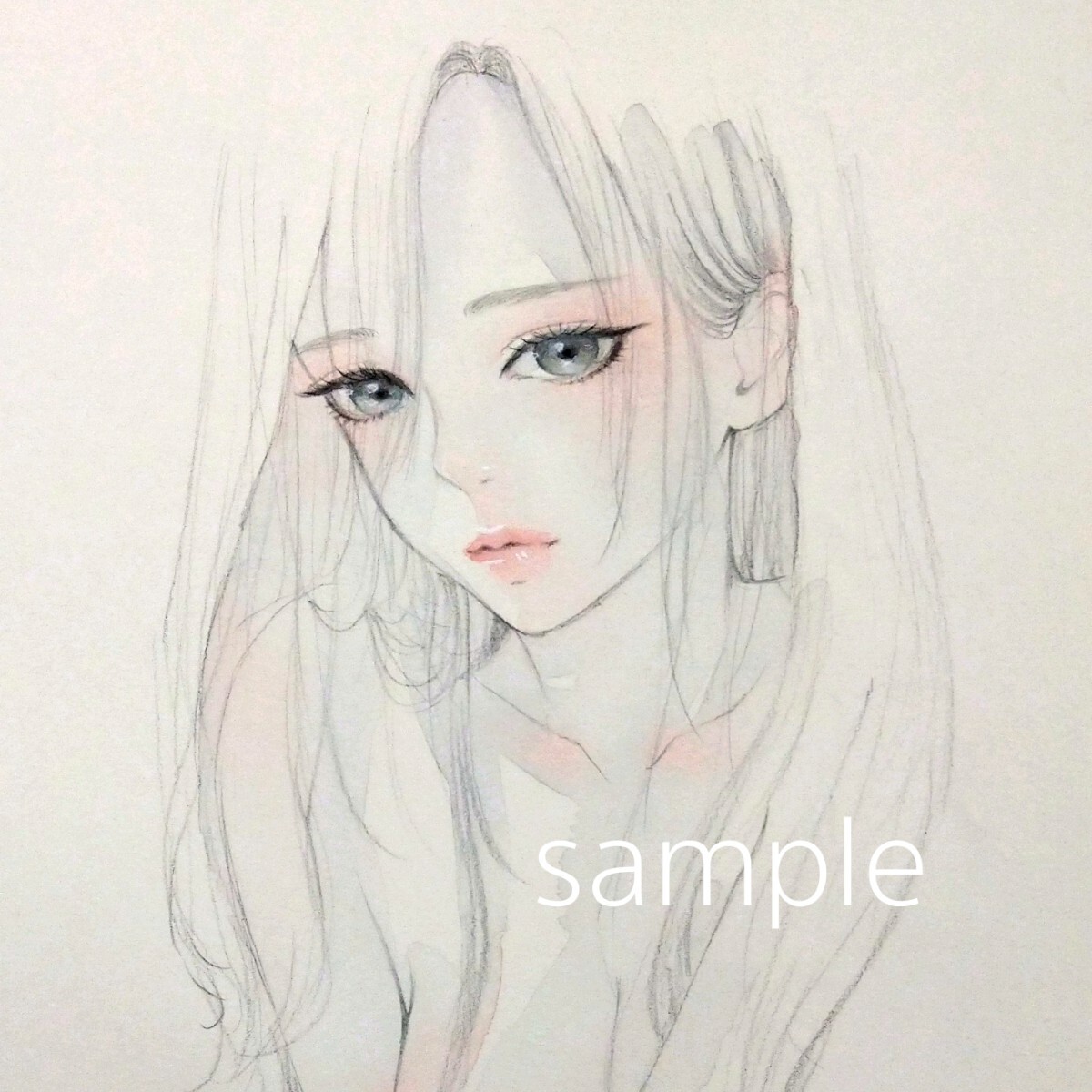 肉筆原画 水彩画 美人画 手描きイラスト 絵画 裸婦画 ヌード 肉筆原画 水彩画 美人画 手描きイラスト 絵画 裸婦画 ヌード