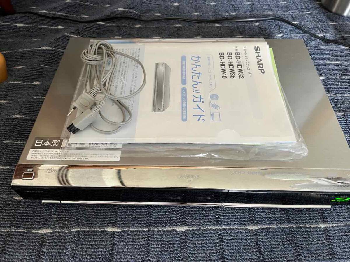 SHARP AQUOS ブルーレイディスクレコーダー BD-HDW35｜Yahoo