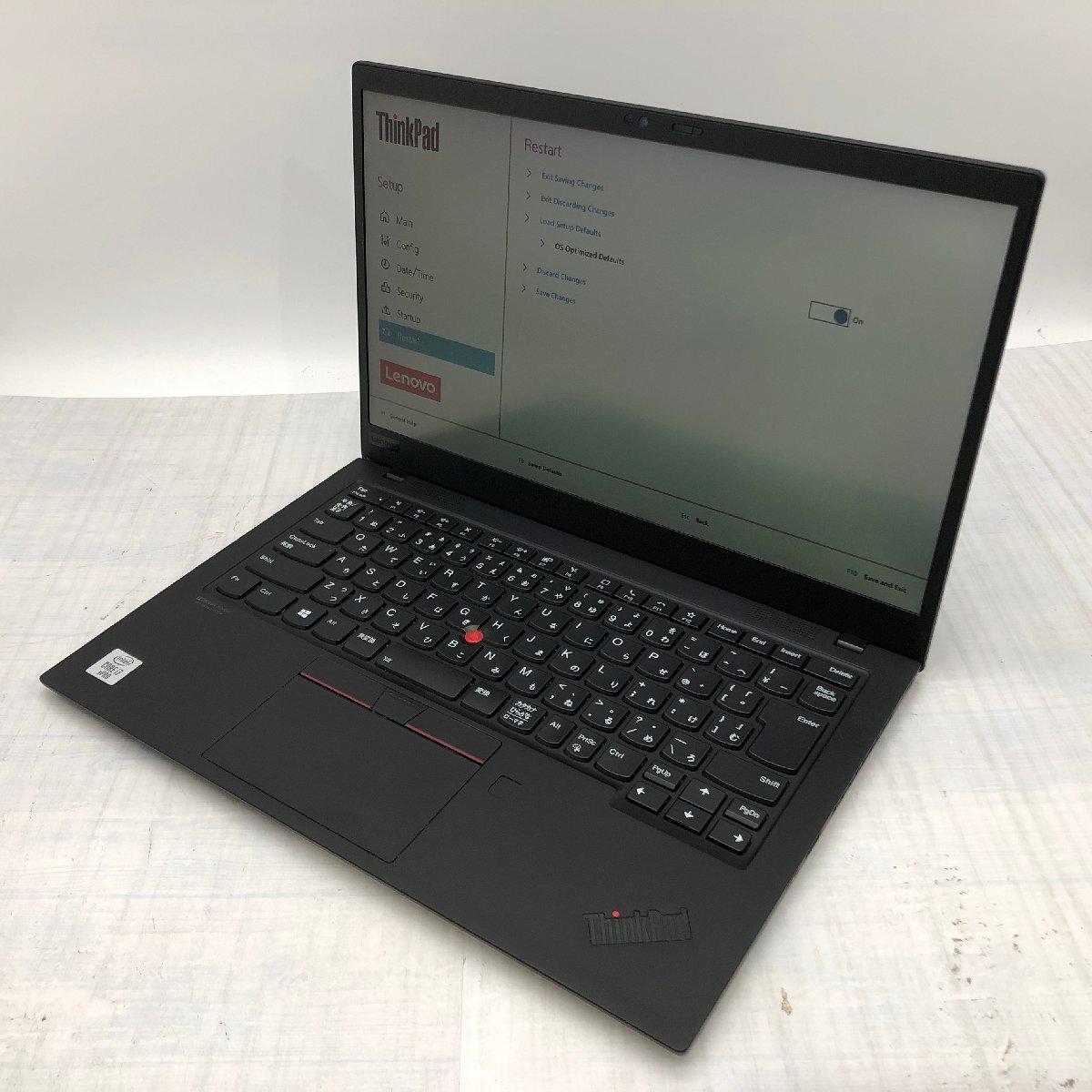 Lenovo ThinkPad X1 Carbon 20UA-S7EB0U Core i7 10610U 1.80GHz/16GB/なし 〔C0404〕