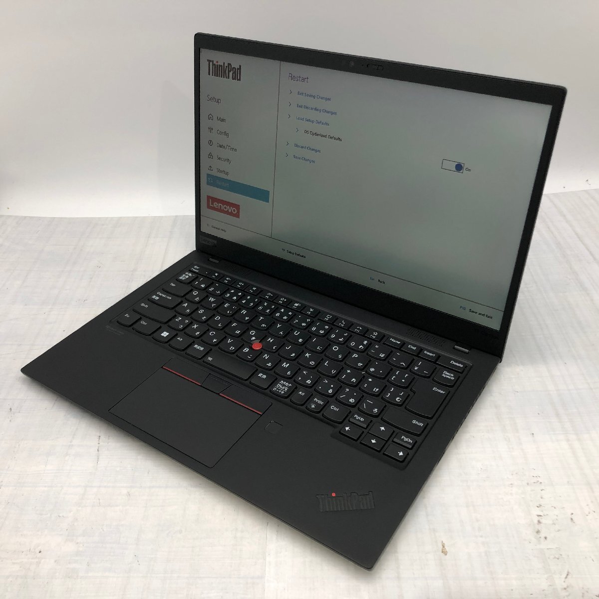 Lenovo ThinkPad X1 Carbon 20UA-S7EB0U Core i7 10610U 1.80GHz/16GB/なし 〔C0323〕