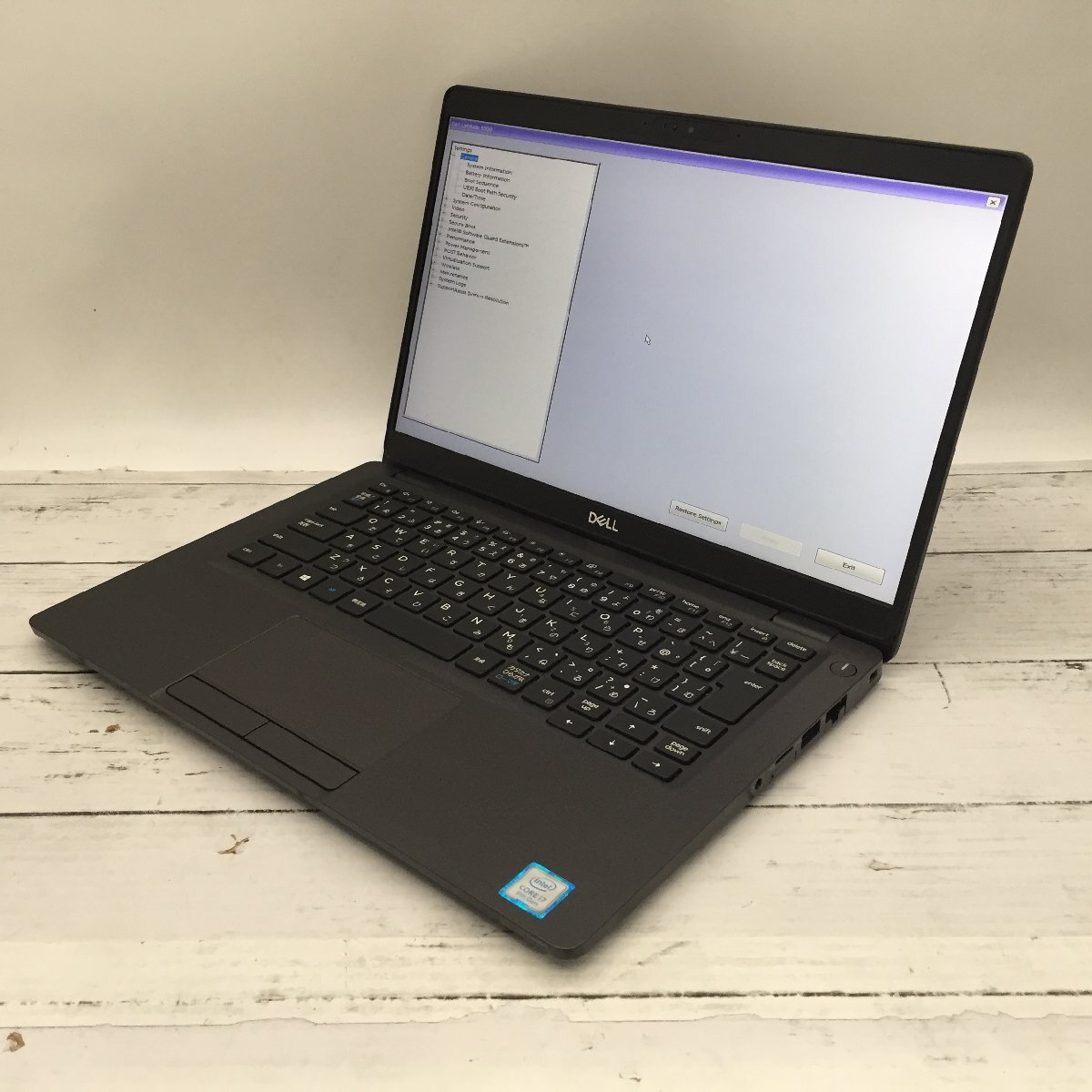 DELL Latitude 5300 Core i7 8665U 1.90GHz/32GB/512GB(NVMe) 〔B0116〕