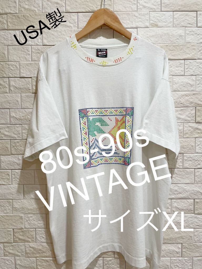 USA製 80s-90s VINTAGE シングルステッチ 海外直輸入 送料無料 即決