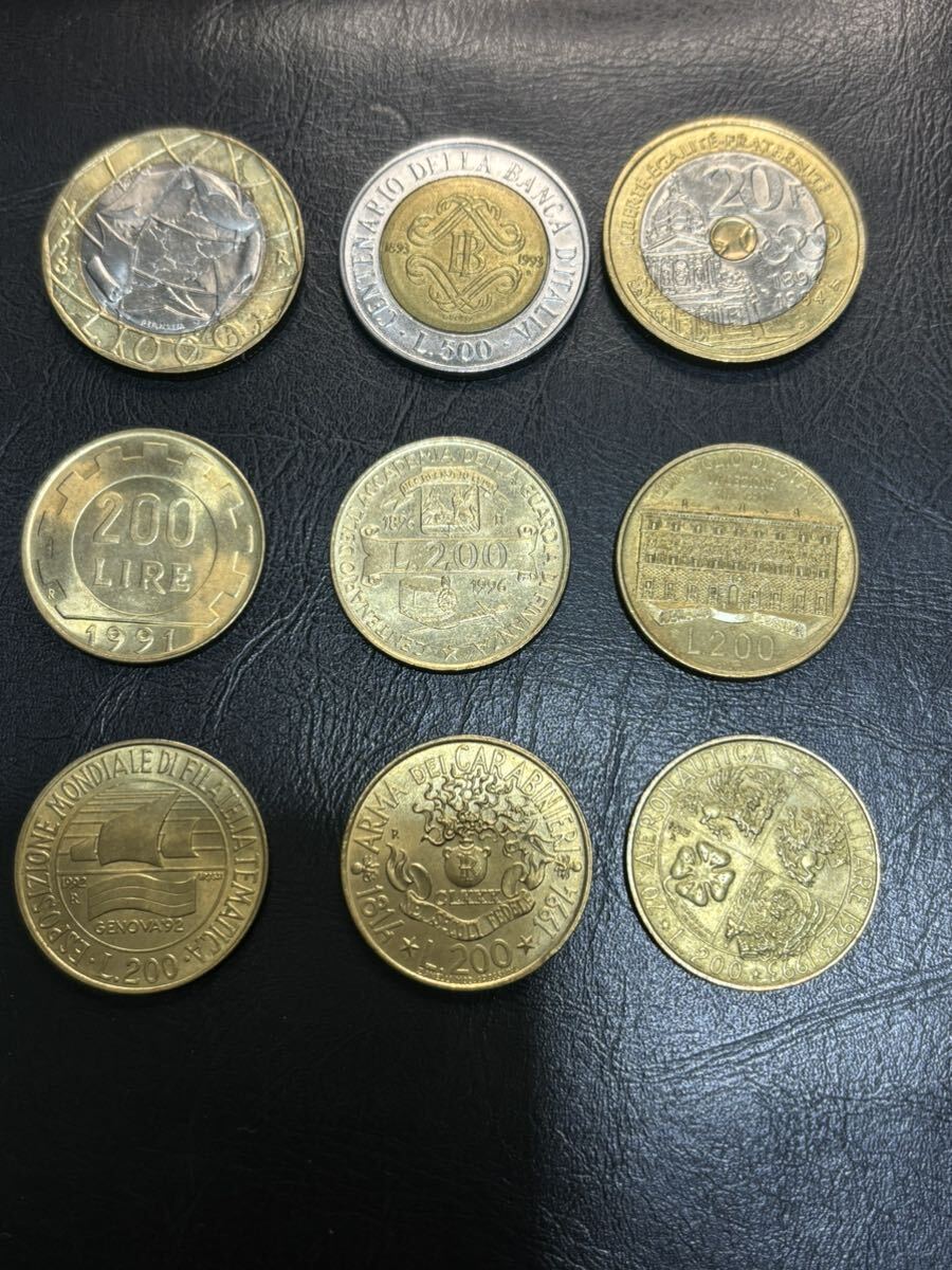 古銭 イタリア リラ 硬貨 まとめ 外国コイン コイン