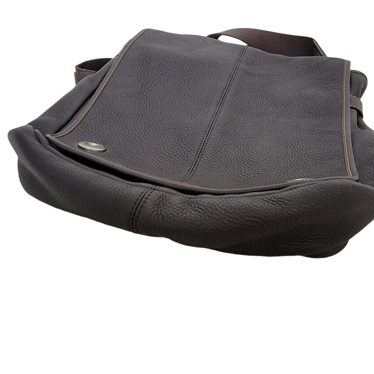 00S】Y2K ギャップ OLD GAP 牛革 レザーショルダーバッグ 茶 00S】Y2K ギャップ OLD GAP 牛革 レザーショルダーバッグ 茶