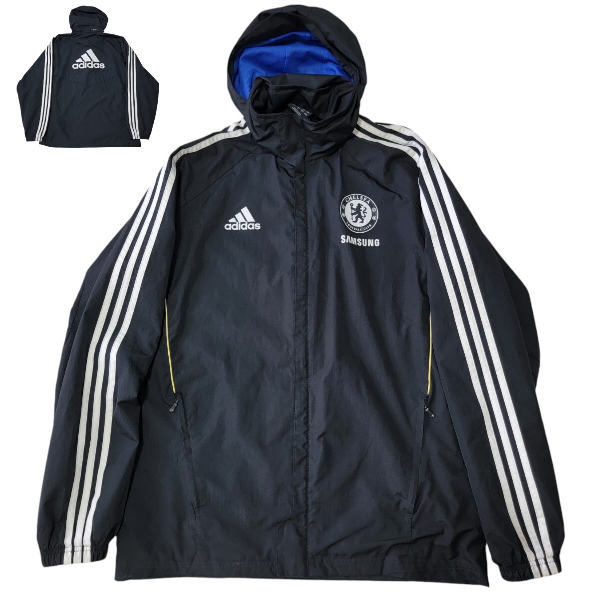 adidas】2012 イングランド チェルシーFC 2way パフジャケット adidas】2012 イングランド チェルシーFC 2way パフジャケット