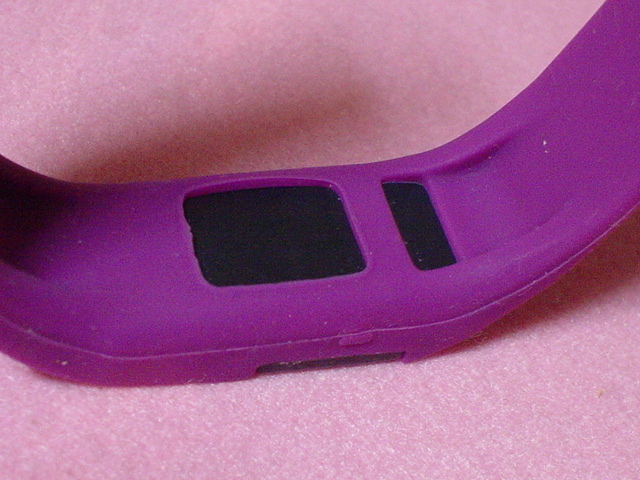 珍品　デザイン　SELF　LOVER　デジタル腕時計　角型　パープル_画像3