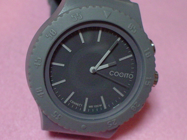珍品　デザイン　COGITO　１００ｍ　腕時計　ブラック