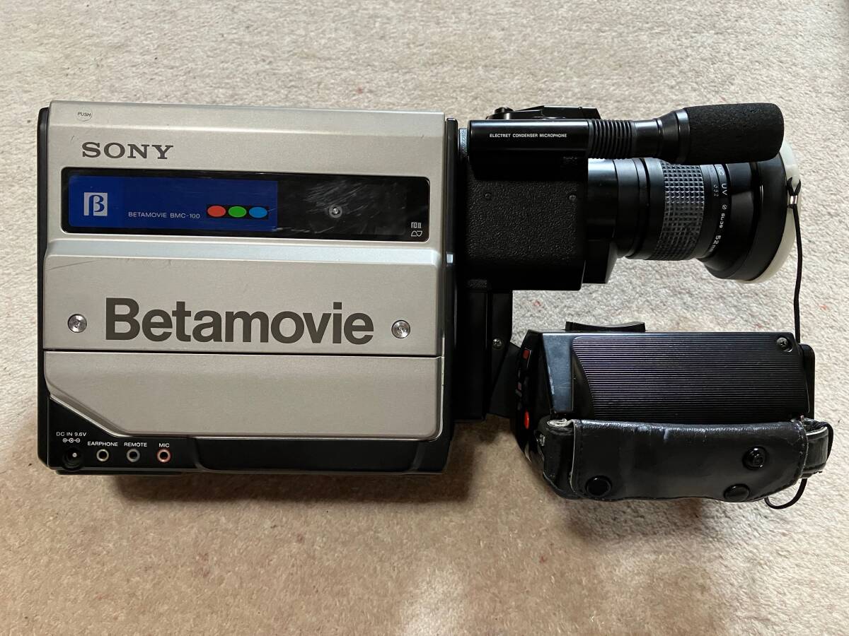 SONY Betamovie ベータムービーカメラ BMC-100 セット [ジャンク]_画像2