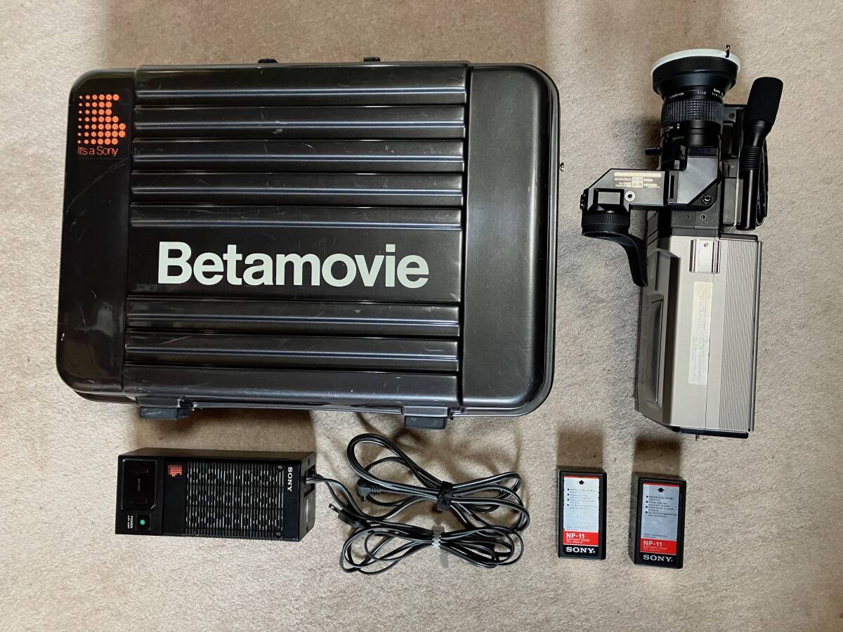 SONY Betamovie ベータムービーカメラ BMC-100 セット [ジャンク]_画像5
