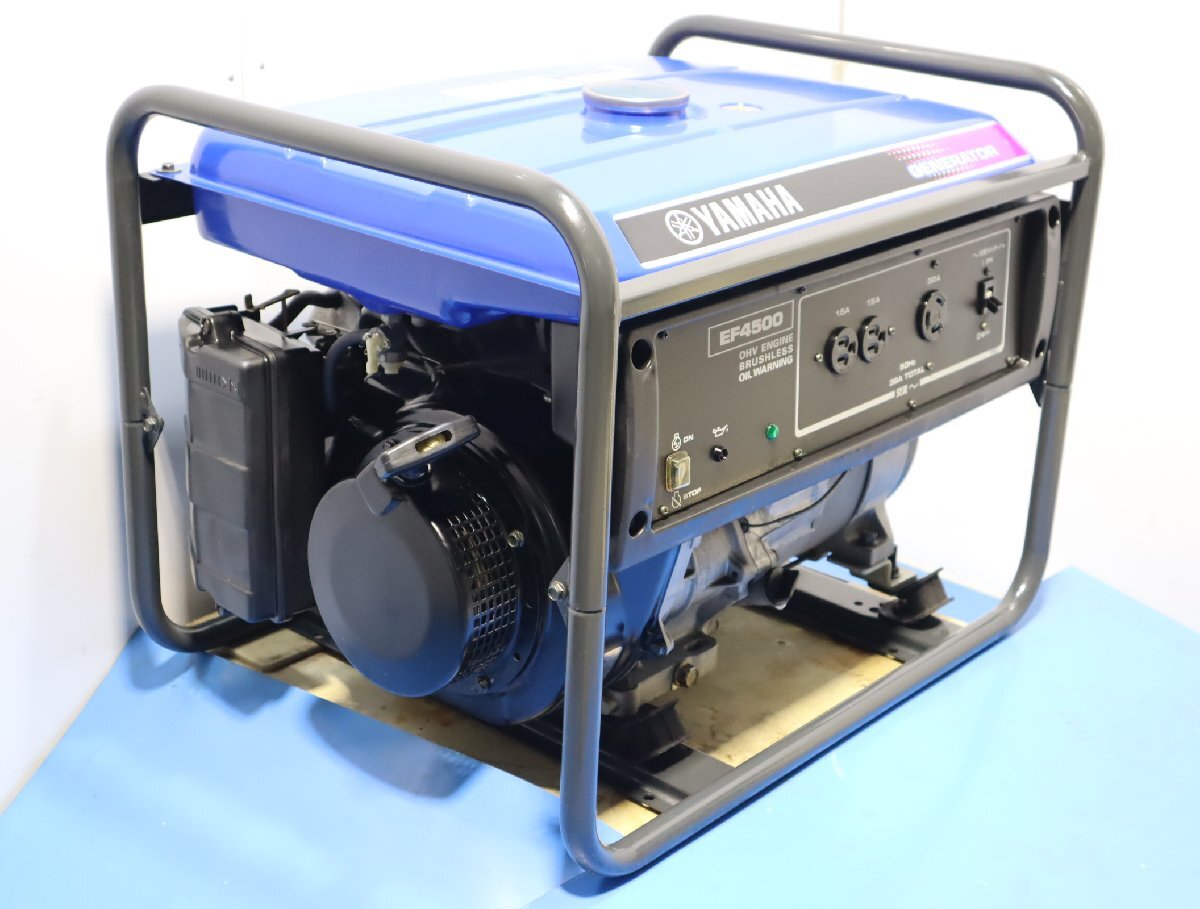 Yahoo!オークション - 西H 美品 YAMAHA ヤマハ 発電機 EF4500 Yahoo!オークション - 西H 美品 YAMAHA ヤマハ 発電機 EF4500