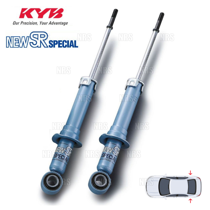 KYB カヤバ NEW SR SPECIAL (リア) プリメーラワゴン P12/WTP12/WRP12 QR20DE/QR25DD 01/1～ 2WD車 (NSF9121/NSF9121