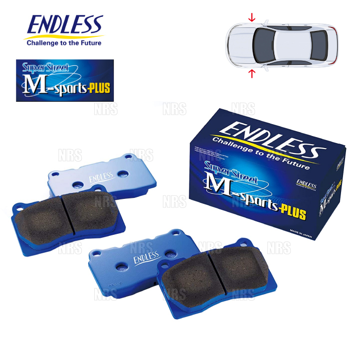 ENDLESS エンドレス SSM Plus (フロント) スイフト ハイブリッド ZC43S/ZC53S/ZD53S H29/2～ (EP487-SSMP