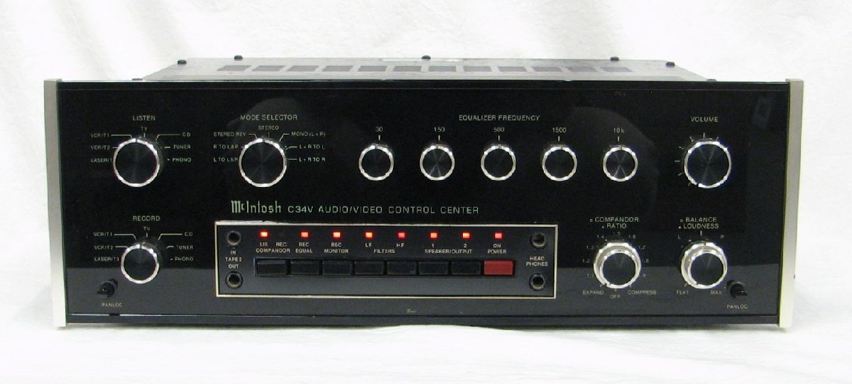 コントロールアンプ McIntosh C34V マッキントッシュ コントロールアンプ McIntosh C34V マッキントッシュ
