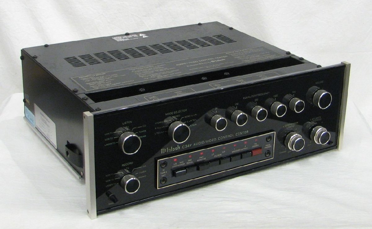 コントロールアンプ McIntosh C34V マッキントッシュ コントロールアンプ McIntosh C34V マッキントッシュ