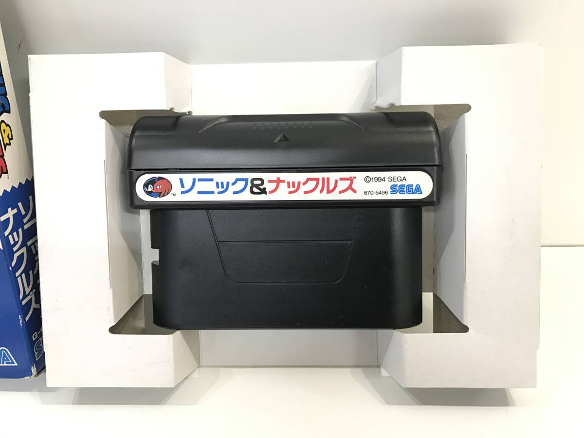 8.26.8珍品 SEGA/セガ MD メガドライブ ソニック&ナックルズ 8.26.8珍品 SEGA/セガ MD メガドライブ ソニック&ナックルズ