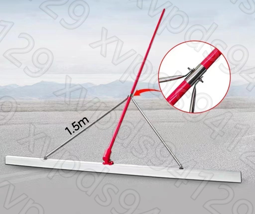 強くお勧め☆ 延長大型こて 板の長さ300cm 柄の長さ540cm(3段 強くお勧め☆ 延長大型こて 板の長さ300cm 柄の長さ540cm(3段