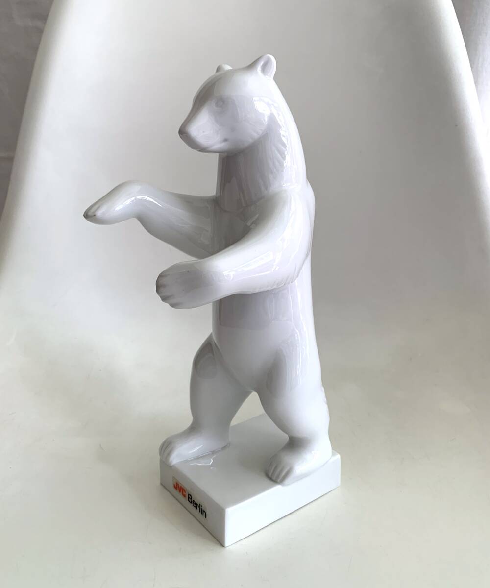 ◆ビンテージ KPM Porcelain Berlin Bear ベルリンベア 置物 陶器製 ベルリンベア JVC フィギュリンレア_画像1